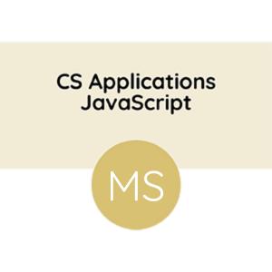 CS Applications JavaScript