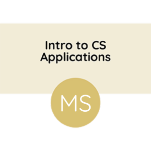 Intro to CS Applications